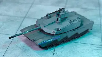 1/144 완성품 에이브람스X 미군