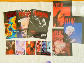 기광 CD PREDATOR 3종 세트 트레이딩 카드 없음 포스카 포스터