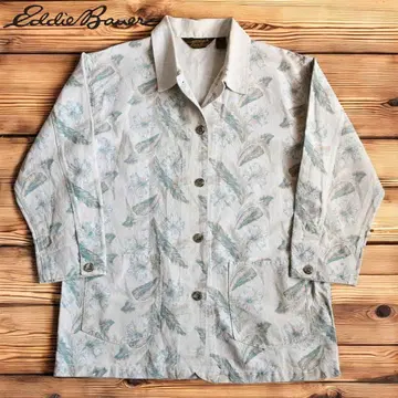 02M734 90s Eddie Bauer 블랙택 커버올 자켓