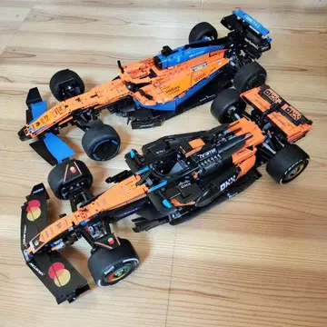 맥라렌 F1 레고 호환 완성품 신구 2대 세트