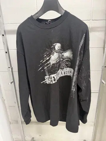 Harley-Davidson 긴팔 티셔츠 블랙 XL