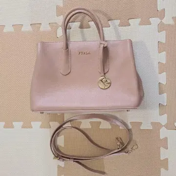 FURLA 숄더백 2way 핑크 베이지