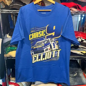 체이스 엘리엇 NASCAR 티셔츠 XL 블루