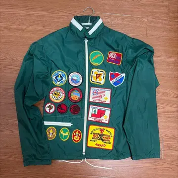 TOWNCRAFT 나일론 자켓 (수납 후드 부착) 70s~80s