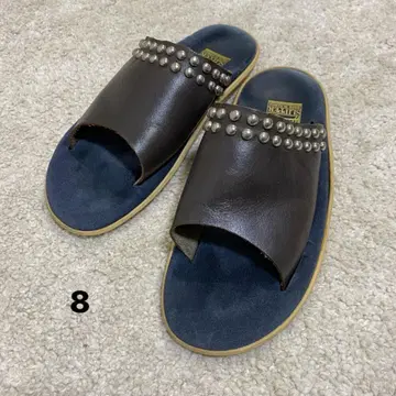 ISLAND SLIPPER 스터드 가죽 샌들 8 아일랜드 슬리퍼
