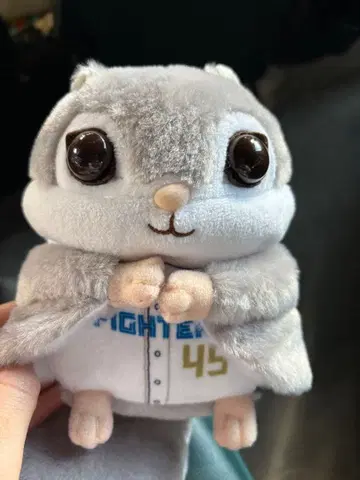 파이터즈 후쿠시마 렌 봉제 인형 복권 4등 모몽가