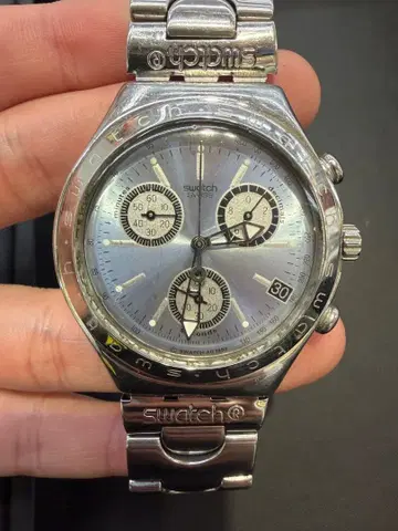 Swatch 크로노그래프 쿼츠 손목시계 본체
