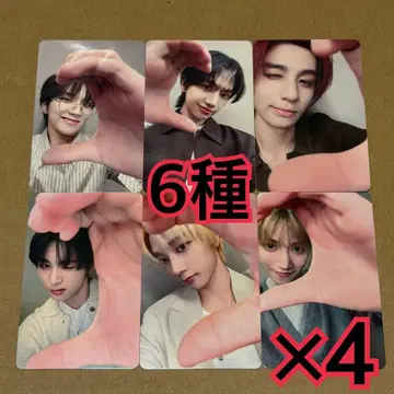 boynextdoor 트레이딩 카드 6종 x 4 HMV 온라인 HOME