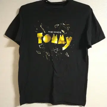 새상품급 the WHO 더 후 락 오페라 TOMMY 티셔츠 블랙 M