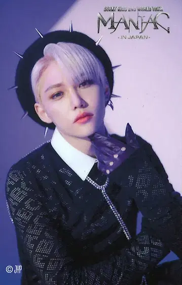 StrayKids MANIAC 온라인 복권 FELIX 스티커 E상