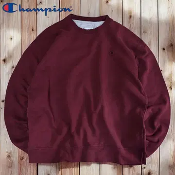 03M798 챔피언 보르도 자수 맨투맨 트레이닝복 2XL