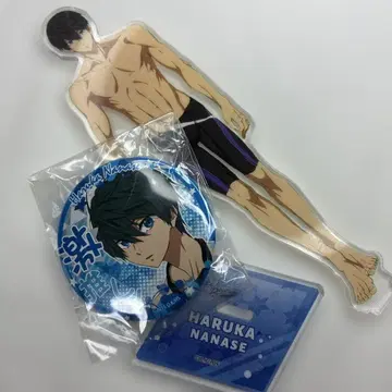 Free! 아크릴 스탠드 & 캔뱃지 나나세 하루카