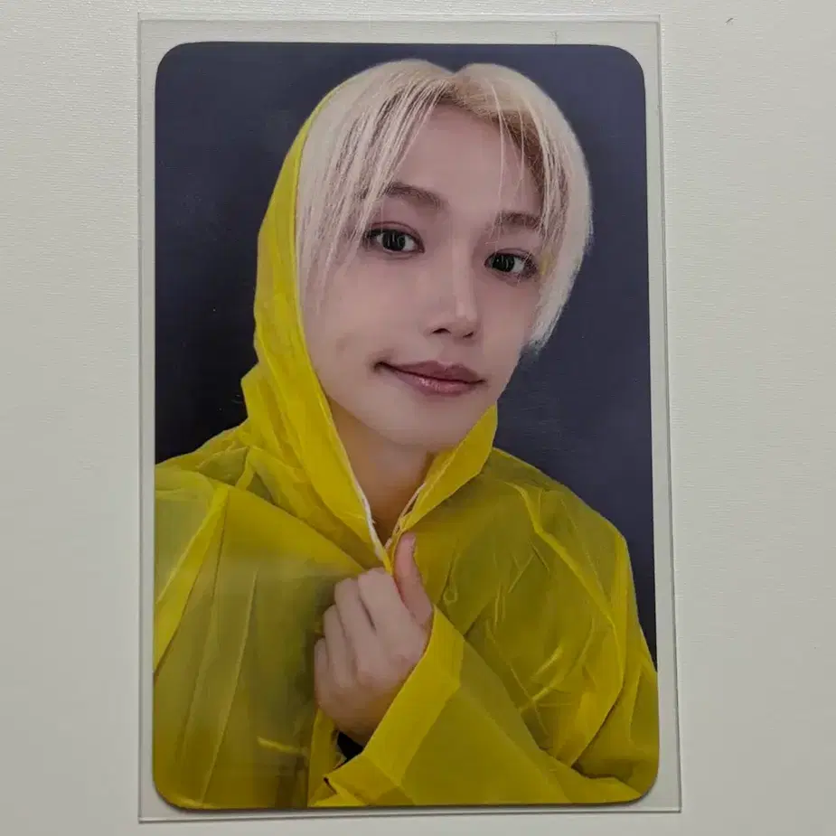 Stray Kids Felix Karma QR Poca Photocard + Pepero Postcard