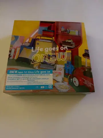 ONEW Japan 1st Album Life goes on FC 한정판