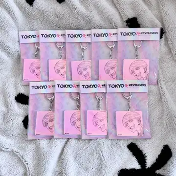 도쿄 리벤저스 산즈 하루치요 원화전 오로라 아크릴 키링 9종