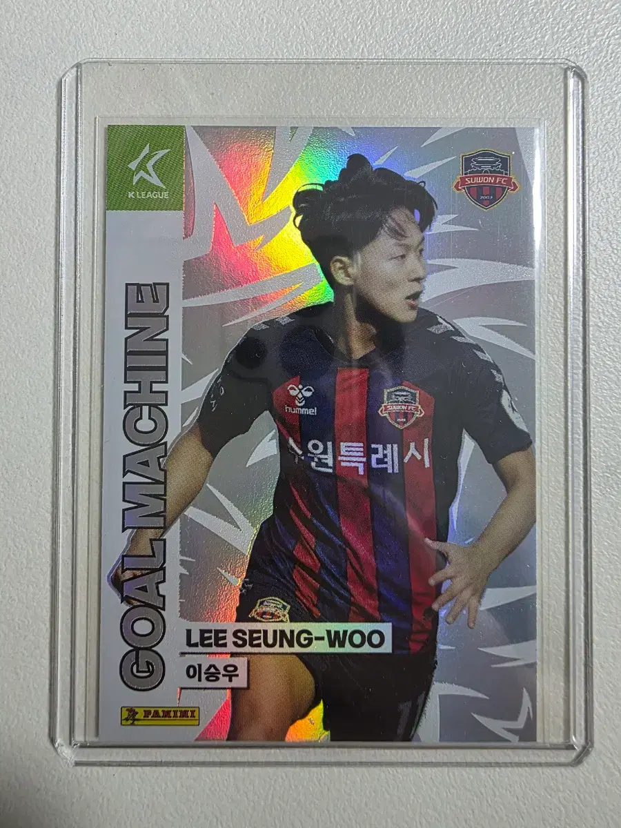 2024 k리그 파니니 이승우 골머신 카드 수원fc