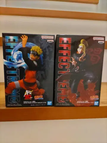 NARUTO 질풍전 EFFECTREME 데이다라 나루토 2종 세트
