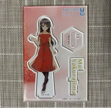 [ 청춘 돼지 ] 시리즈 10주년 기념 아크릴 피규어 사쿠라지마 마이