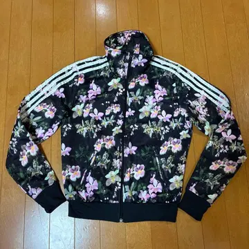 adidas 아디다스 여성용 꽃무늬 집업 저리 올 패턴 M 사이즈