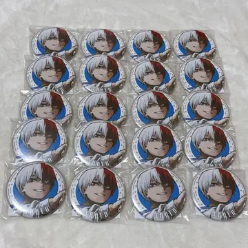 점프 GIGA 히로아카 신십걸 캔뱃지 토도로키 쇼토 20개