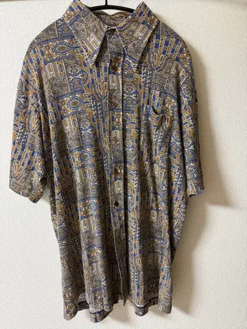 [ 70s~80s 시어스 킹스 로드 ] 올 패턴 반팔 셔츠 XL