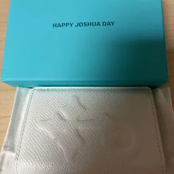 세븐틴 조슈아 생일 굿즈 지갑 pocket organizer | 브랜드 중고거래