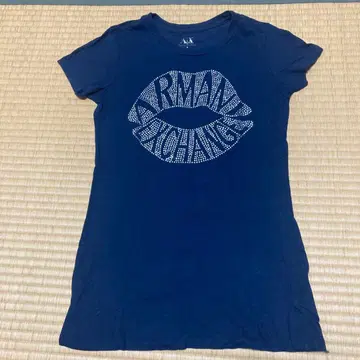 ARMANI EXCHANGE 큐빅 T셔츠 네이비 S