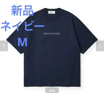 everyone jeans 티셔츠 네이비 M 사이즈