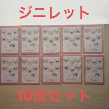 Stray Kids 온라인 복권 SKZOO 푹신씰 10장 지니레트