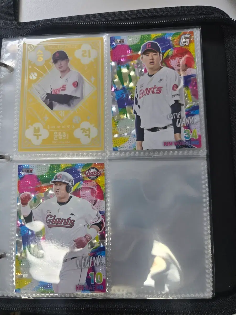 2026 kbo 카드 롯데 이대호 패러렐 김원중 패러렐 윤동희 승리부적