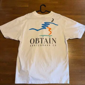 독일 브랜드 OBTAIN 스케이트보드 티셔츠