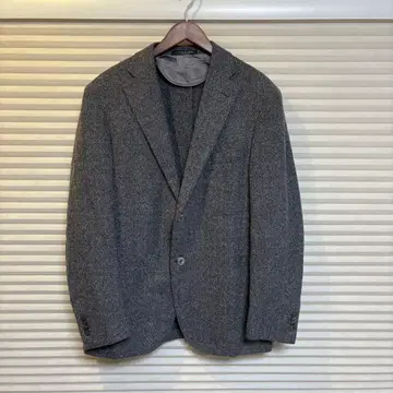 CORNELIANI 실크 캐시미어 혼방 자켓 GRY 50 사이즈