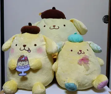 [ 묶음 판매 ] 폼폼푸딩 봉제 인형 3세트