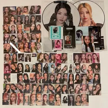 최종 가격 인하 LESSERAFIM 앨범 럭키 드로우 윤진 트레이딩 카드