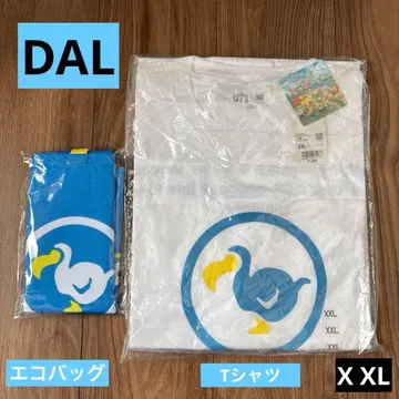 UNIQLO UT 모여라! 동물의 숲 T셔츠 XXL & DAL 에코백