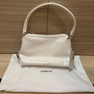 [ 미사용 새상품 ] STAND OIL 스탠드 오일 숄더백 화이트