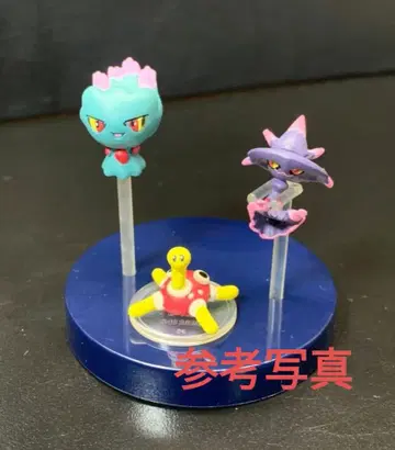 포켓몬스터 입체 포켓몬 도감 무우마, 무우마직, 츠보츠보 피규어