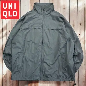04M877 90s UNIQLO Y2K 테크 계열 자켓 블루종 XL