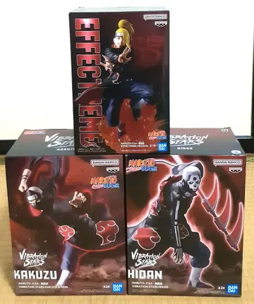 NARUTO 나루토 아카츠키 피규어 히단 카쿠즈 데이다라 3종 세트