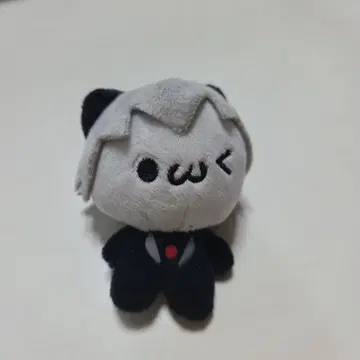이모티콘 고양이 봉제 인형 마스코트 키링 에반게리온 나기사 카오루풍