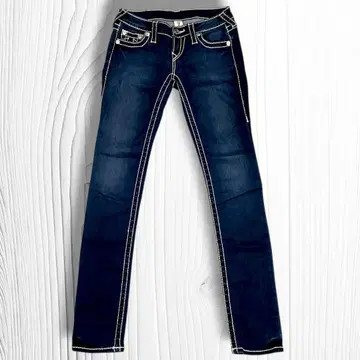 TRUE RELIGION 스키니 빅 T 데님 팬츠 25 태백사