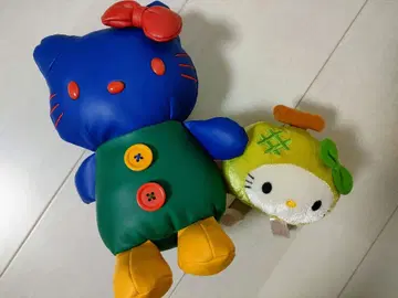 헬로키티 키티 초레어 블루 가죽