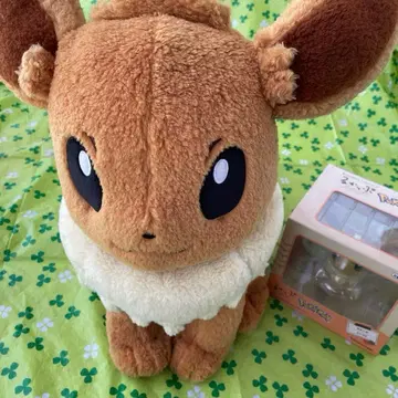 포켓몬 센터 클래식 보아 봉제 인형 룩업 이브이 피규어