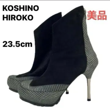 [새상품급] KOSHINOHIROKO 얇은 힐 부티 엑조틱 애니멀