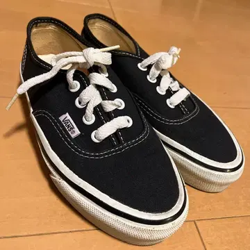 VANS 오센틱 made in USA 블랙 80년대? 미국제