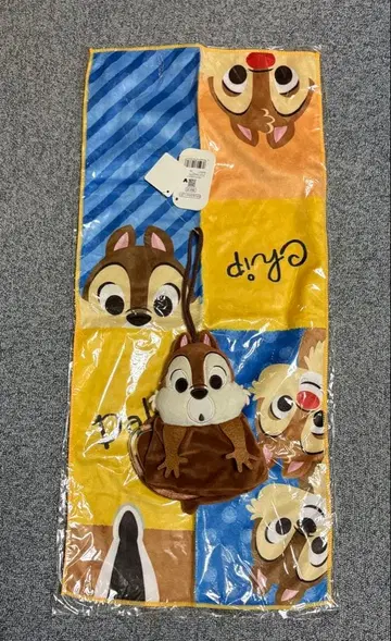 Disney 칩&데일 타월 행거 & 타월 세트