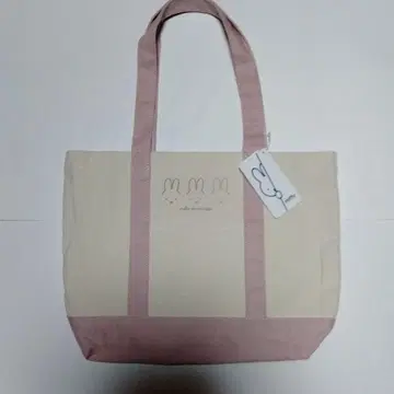 택 포함 새상품 미피 토트백 핑크