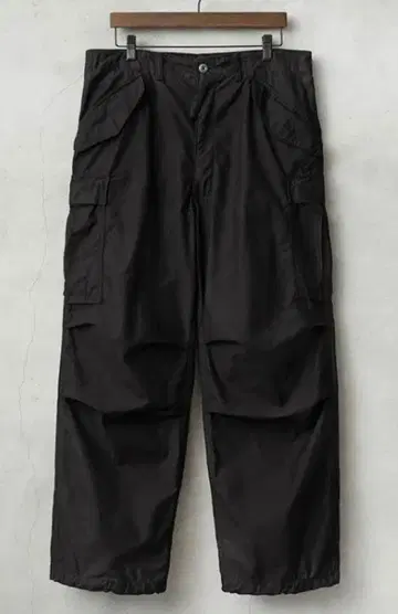 [실물] 미군 M-65 필드 카고 팬츠 DEEP BLACK 염색 L-R