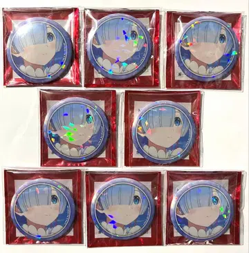 리제로 카라테츠 홀로그램 캔뱃지 렘