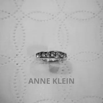 언클라인 ANNE KLEIN 반지 실버 925 반지 유리